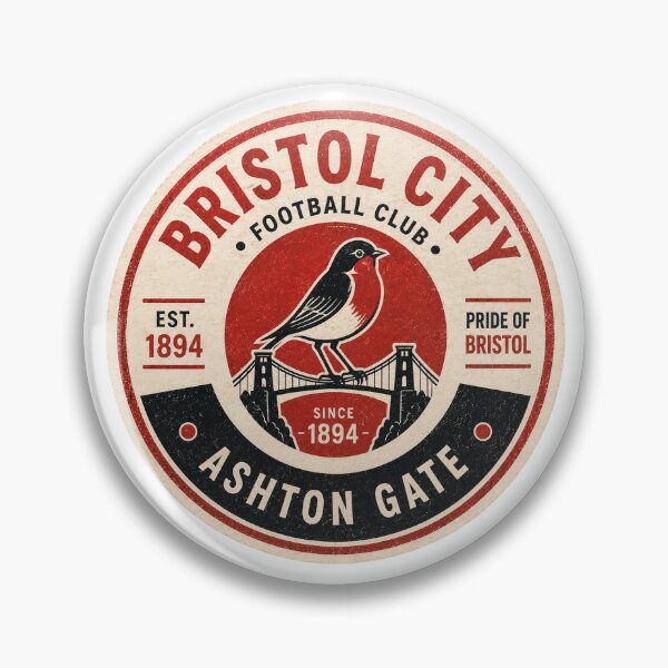 Item preview, Bristol City FC Beer Mat Inspired Fan Graphic designed and sold by FanFueledStickers.