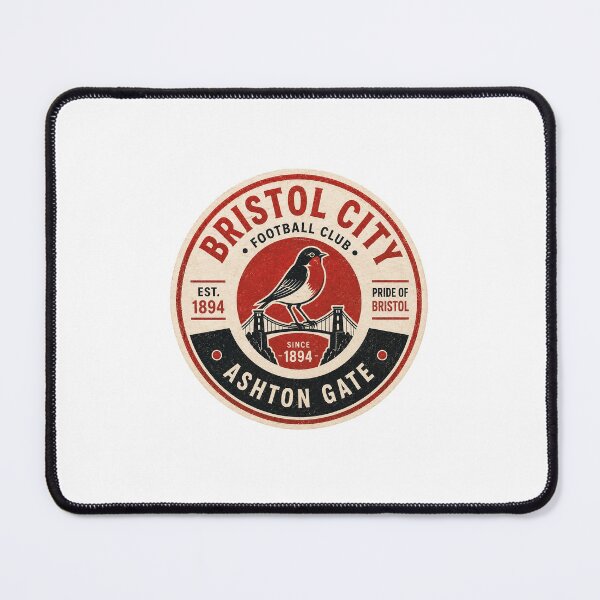 Item preview, Bristol City FC Beer Mat Inspired Fan Graphic designed and sold by FanFueledStickers.