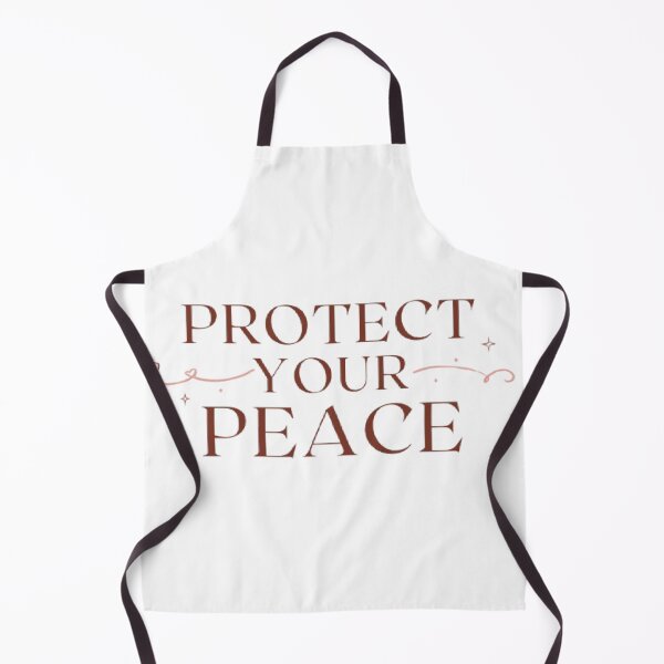 Item preview, Protect Your Peace | Minimalist Motivational Quote Sticker designed and sold by Tiny-Doodle-Co.