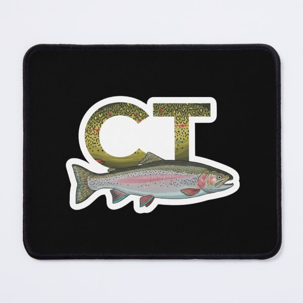 Item preview, Connecticut Trout Sticker designed and sold by FestivityFinds.