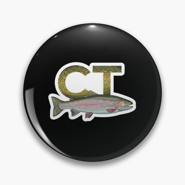 Item preview, Connecticut Trout Sticker  designed and sold by FestivityFinds.