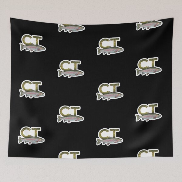 Item preview, Connecticut Trout Sticker  designed and sold by FestivityFinds.