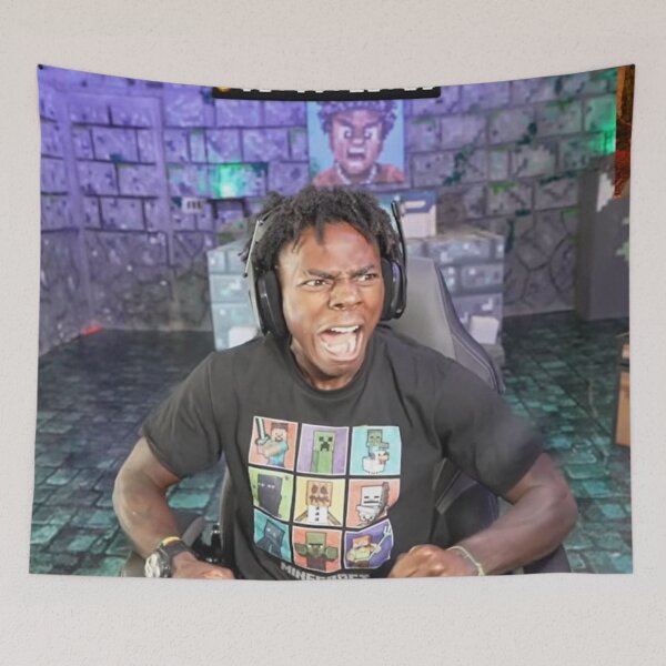 Item preview, ishowspeed crying minecraft hardcore #ishowspeed designed and sold by LunarDraft.