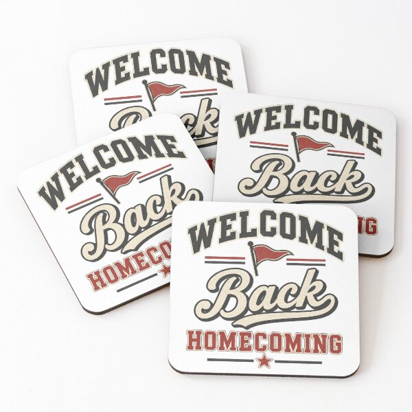 Item preview, Welcome Back Homecoming designed and sold by Doodle Souq.