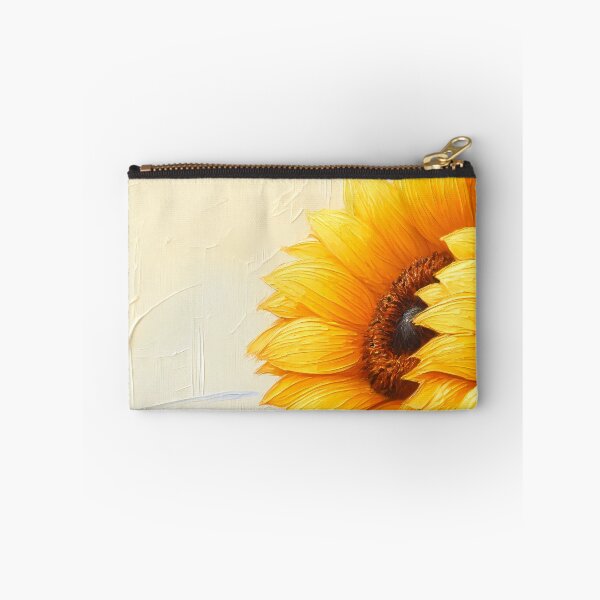 Item preview, Bright Yellow Sunflowers, Textured Floral Painting designed and sold by NarjaShop.