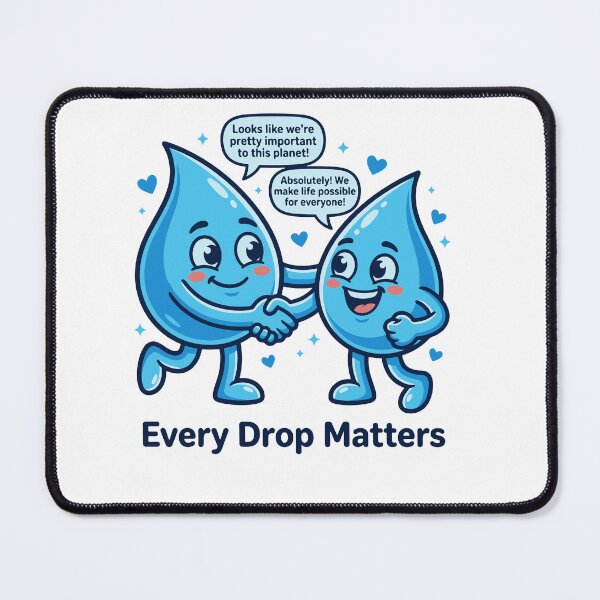 Item preview, Every Drop Matters: The Water Cycle Cartoon designed and sold by Nuvoro Eco Awareness.