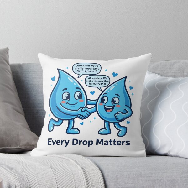 Item preview, Every Drop Matters: The Water Cycle Cartoon designed and sold by Nuvoro Eco Awareness.