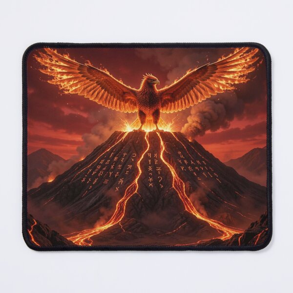 Item preview, Phoenix Volcano Rise – Surreal Fire Vision designed and sold by FotoworldEdel.