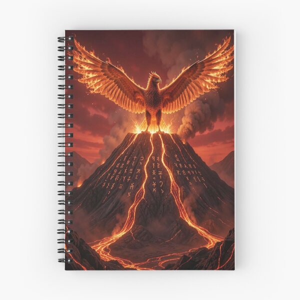 Item preview, Phoenix Volcano Rise – Surreal Fire Vision designed and sold by FotoworldEdel.