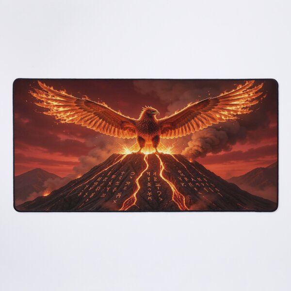 Item preview, Phoenix Volcano Rise – Surreal Fire Vision designed and sold by FotoworldEdel.
