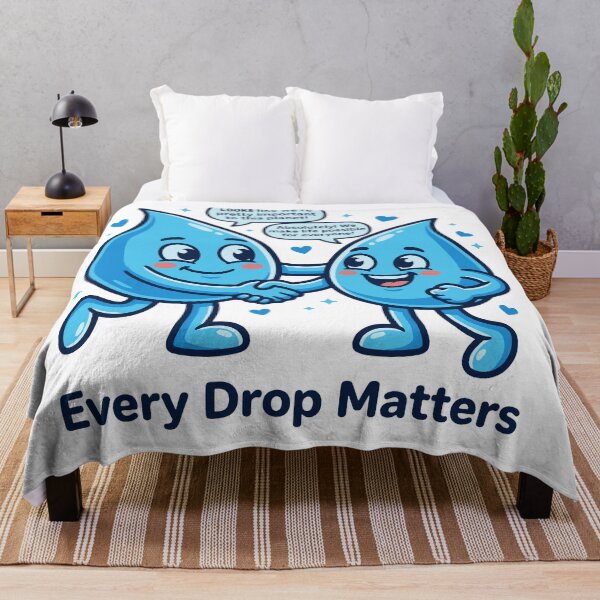 Item preview, Every Drop Matters: The Water Cycle Cartoon designed and sold by Nuvoro Eco Awareness.