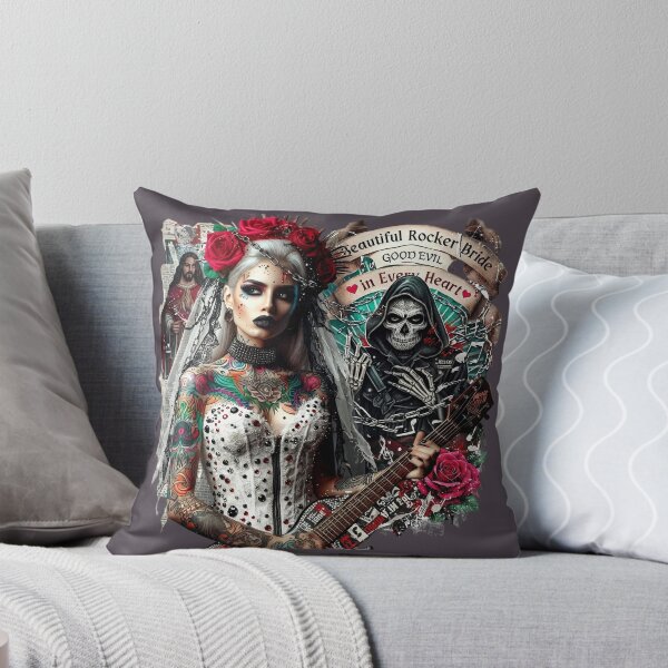 Item preview, Tattoo Bride Rocker Electric Guitar designed and sold by Voodoo Store Paranormal Collections.