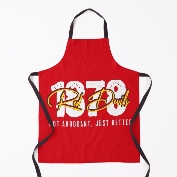 Item preview, Red Devils Not Arrogant soccer retro vintage designed and sold by Red-since-1892.