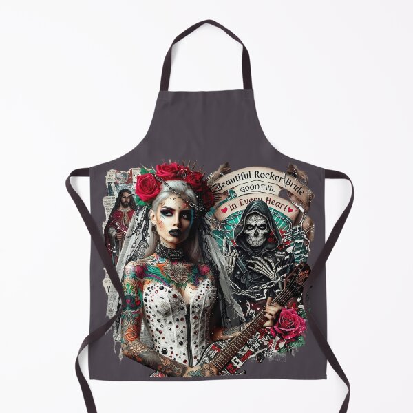 Item preview, Tattoo Bride Rocker Electric Guitar designed and sold by Voodoo Store Paranormal Collections.