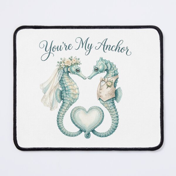 Item preview, Seahorse Wedding Couple designed and sold by Roy & Tiffany.