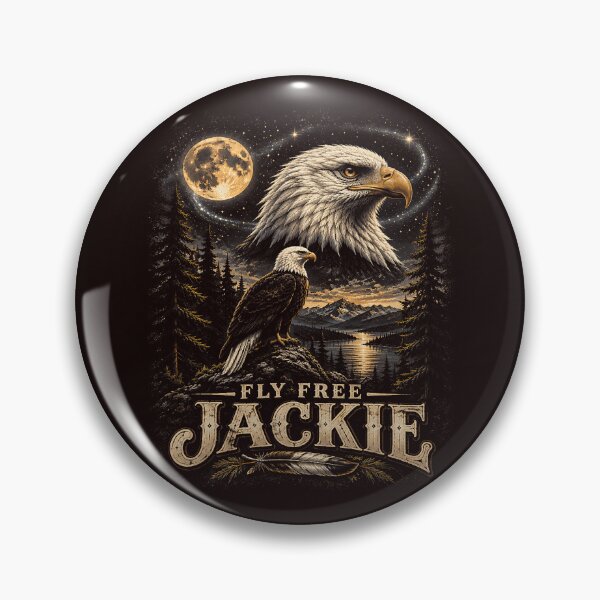 Item preview, Jackie The Big Bear Bald Eagle Supports Wildlife designed and sold by cosettacir6382.