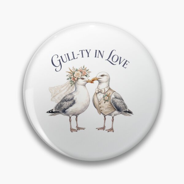Item preview, Seagull Wedding Couple designed and sold by Roy & Tiffany.