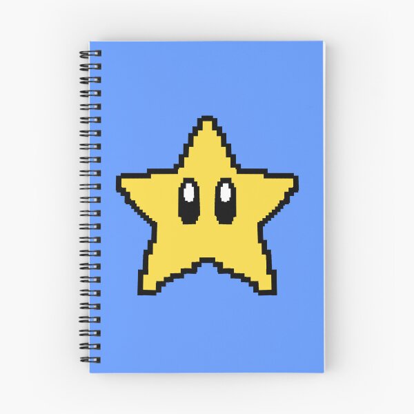 Item preview, Super Mario Power Star⁠ pixel art⁠ designed and sold by Shiningsticker8.