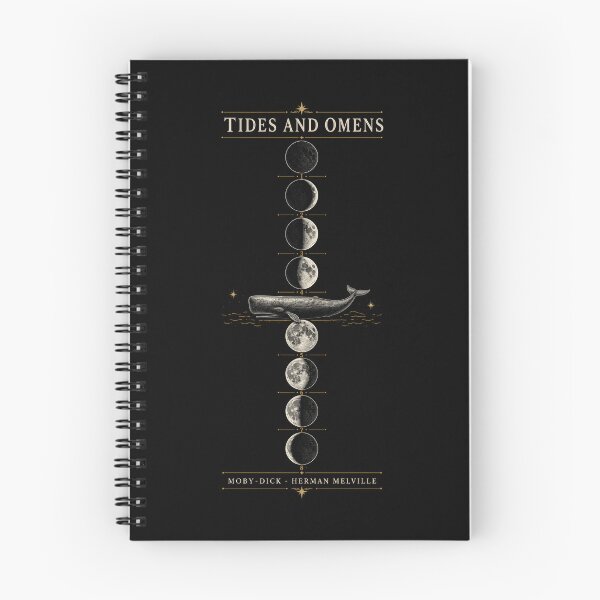 Item preview, Moby Dick Tides and Omens - Lunar Whale Chart designed and sold by Fenay Designs.