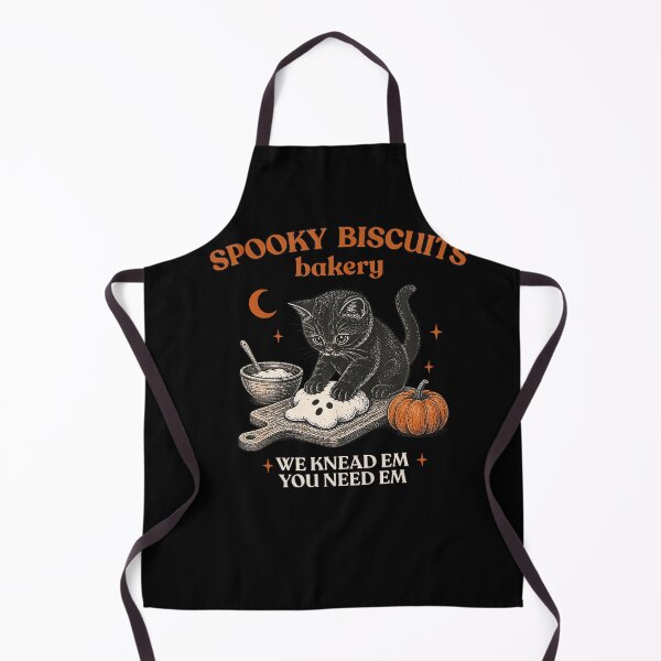 Item preview, Retro Spooky Biscuits Club Cat Lovers Halloween designed and sold by Khescoiu.
