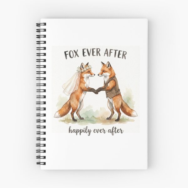 Item preview, Fox Wedding Couple designed and sold by Tiffany Roy.