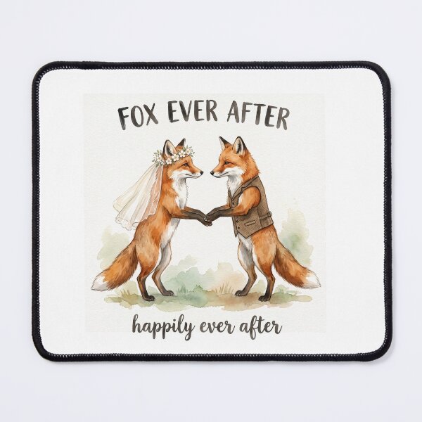Item preview, Fox Wedding Couple designed and sold by Roy & Tiffany.