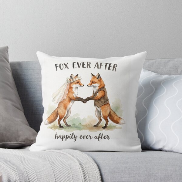 Item preview, Fox Wedding Couple designed and sold by Roy & Tiffany.