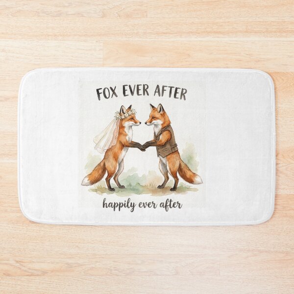 Item preview, Fox Wedding Couple designed and sold by Tiffany Roy.