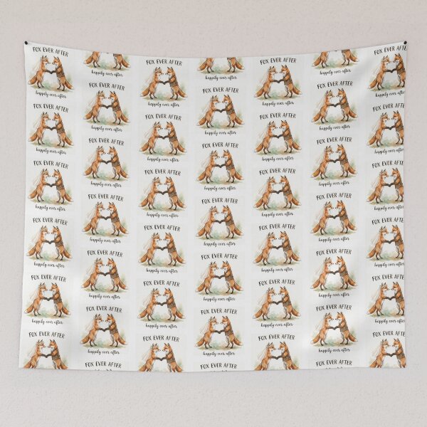 Item preview, Fox Wedding Couple designed and sold by Roy & Tiffany.