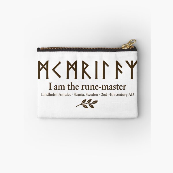 Item preview, I Am the Rune-Master — Elder Futhark Runic Quote designed and sold by The Painted Fence.