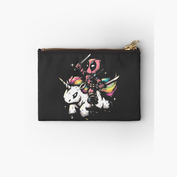 Item preview, Deadpool Chibi Riding Rainbow Unicorn ⭐⭐⭐⭐⭐ designed and sold by TheEdward.
