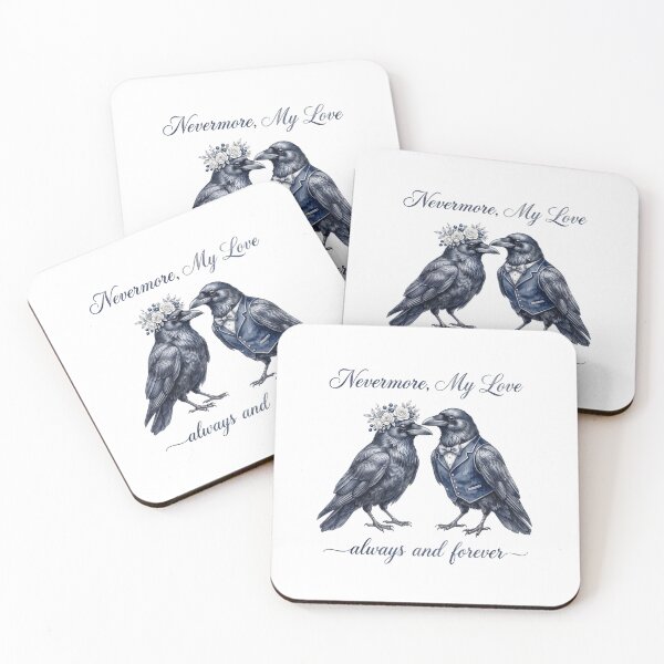 Item preview, Raven Wedding Couple designed and sold by Roy & Tiffany.