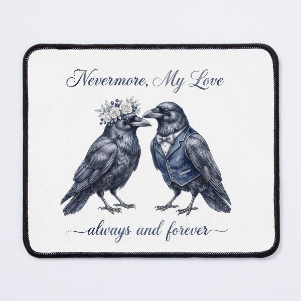 Item preview, Raven Wedding Couple designed and sold by Roy & Tiffany.