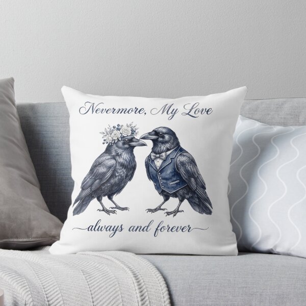 Item preview, Raven Wedding Couple designed and sold by Roy & Tiffany.
