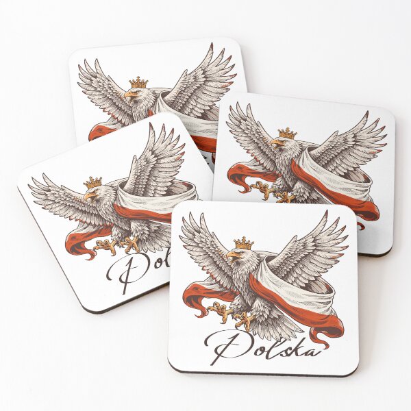 Item preview, Polska T-Shirt – Polish eagle with flag designed and sold by Pineapple-Tree.