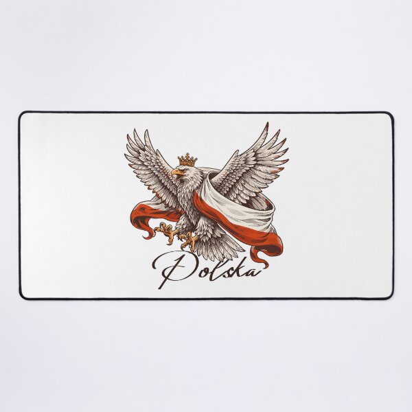 Item preview, Polska T-Shirt – Polish eagle with flag designed and sold by Pineapple-Tree.