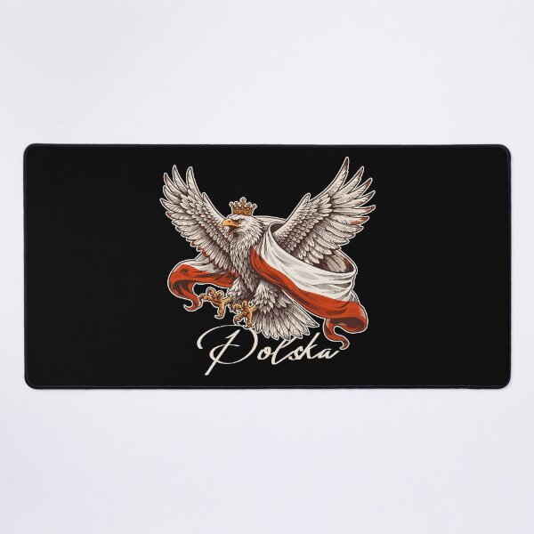 Item preview, Polska T-Shirt – Polish eagle with flag designed and sold by Pineapple-Tree.