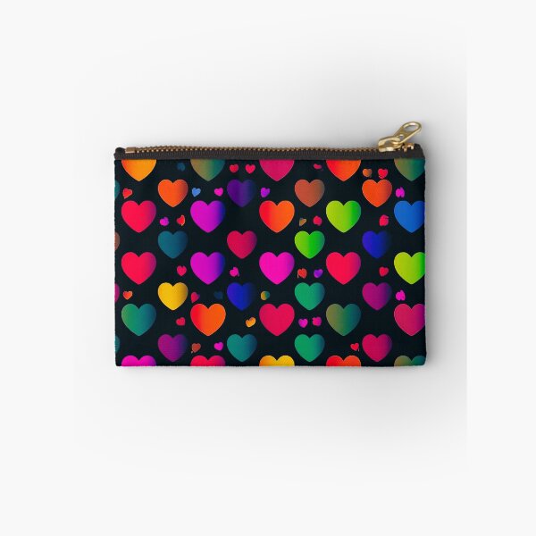 Item preview, Colorful Rainbow Hearts Pattern – Vibrant Love & Happy Heart Design designed and sold by IMuDesigner.