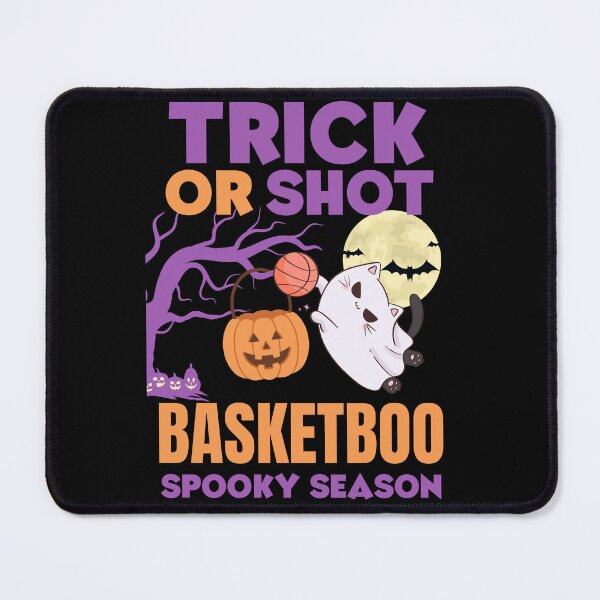 Item preview, Funny Halloween Basketball Cat Ghost designed and sold by BellabdO.