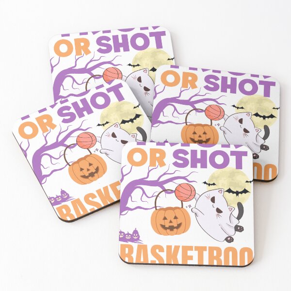 Item preview, Funny Halloween Basketball Cat Ghost designed and sold by BellabdO.