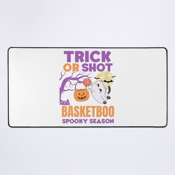 Item preview, Funny Halloween Basketball Cat Ghost designed and sold by BellabdO.