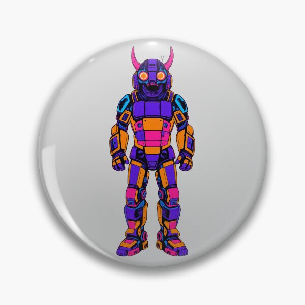 Item preview, Synthwave Oni designed and sold by KungPowUnicorn.