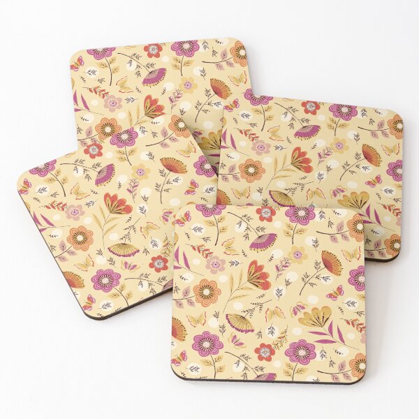 Item preview, Hand-drawn floral print designed and sold by Cheekyleopard.