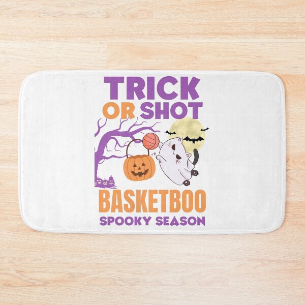 Item preview, Funny Halloween Basketball Cat Ghost designed and sold by BellabdO.