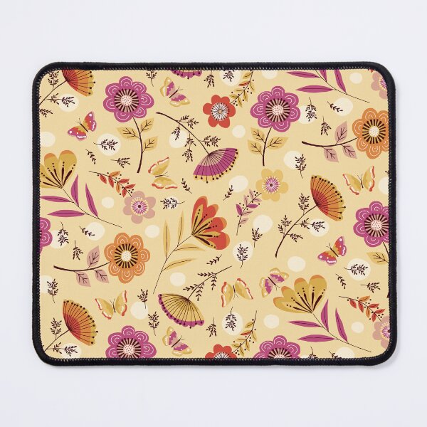 Item preview, Hand-drawn floral print designed and sold by Cheekyleopard.