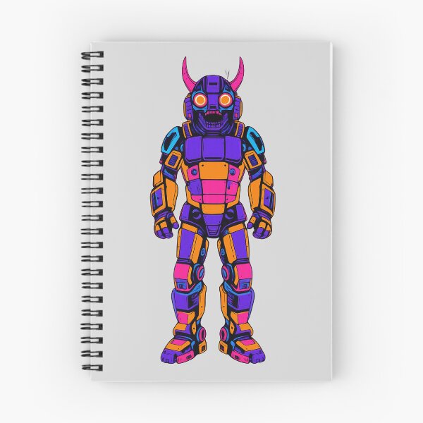Item preview, Synthwave Oni designed and sold by KungPowUnicorn.