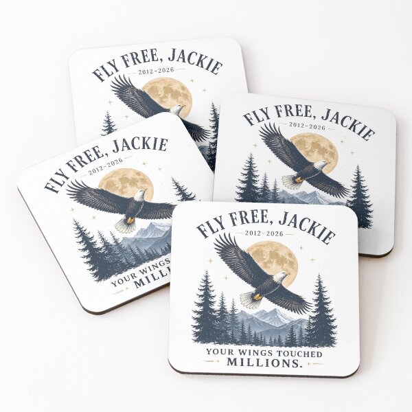 Item preview, Fly Free Jackie Memorial Your Wings Touched Millions designed and sold by ImeldaSparks.