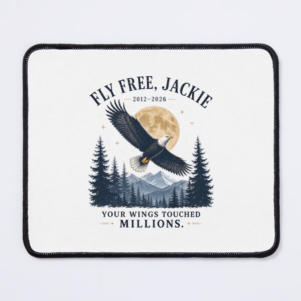 Item preview, Fly Free Jackie Memorial Your Wings Touched Millions designed and sold by ImeldaSparks.