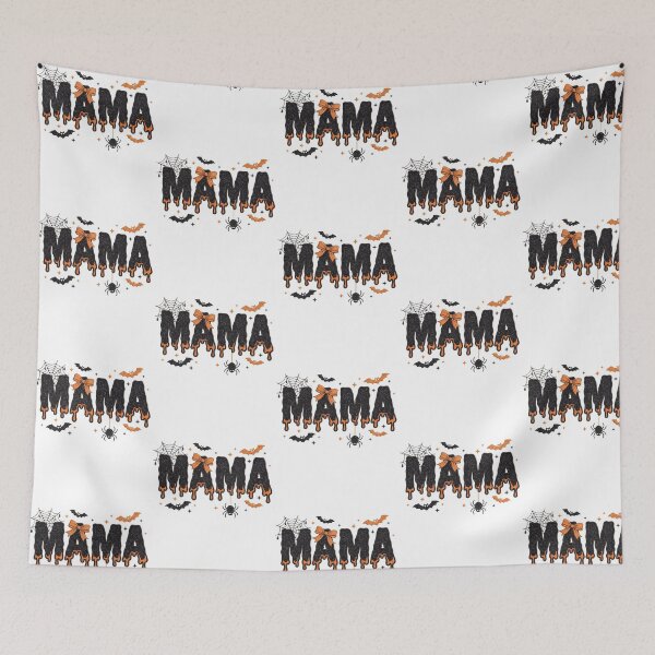 Item preview, Halloween Mama Glitter Drip Design designed and sold by nojany.