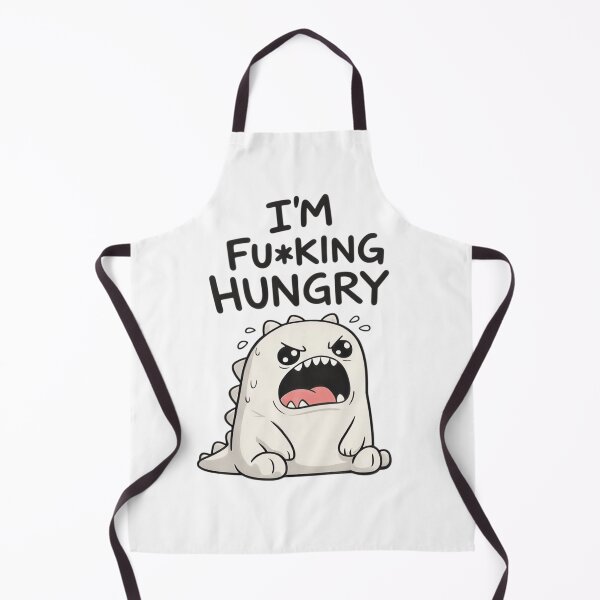 Item preview, I'm Fu*king Hungry – Grumpy Baby Dino Funny Meme designed and sold by RON-FASHION.